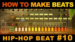 How to make a TR 808 hip hop beat 10 [upl. by Oner]