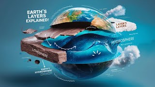 GEO  15 How Earths Layers Formed Lithosphere Hydrosphere and Atmosphere Explained [upl. by Zinn]