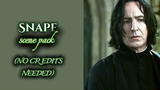 Snape scene pack for edits NO CREDIT NEEDED [upl. by Aulea]