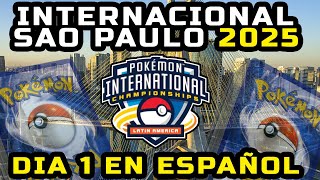 DIA 1 INTERNACIONAL POKEMON TCG 2025 SAO PAULO LAIC en ESPAÑOL p2 [upl. by Guerra]