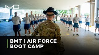 United States Air Force Basic Military Training  Boot Camp [upl. by Nylecsoj]