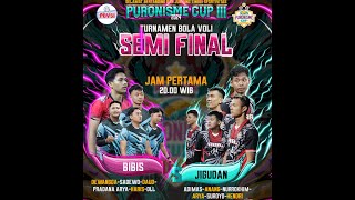 JIGUDAN VS BIBIS  SEMIFINAL  Puronisme Cup III [upl. by Ahsekan]