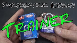 1464 Abus 4140 Paracentric Keyway Training Padlock [upl. by Merrielle129]