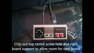 New Usb Nes Controller Mod [upl. by Wylen]