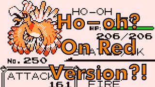 Getting Hooh on Pokemon Red [upl. by Eemla]