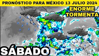 🔴 ESTA ENORME TORMENTA PUEDE TRAER LLUVIAS TORRENCIALES EN MÉXICO [upl. by Silva]