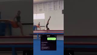 This Handspring was AMAZING BEASTmode gymnastics gymnast [upl. by Thill24]