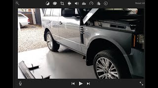 L322 Range Rover TDV8  actuator on turbo B side step removal and inspection [upl. by Ollopa]