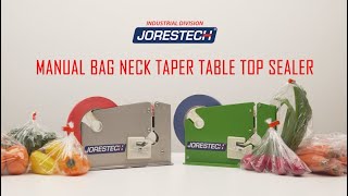 Bag Closer Tape Dispenser with Bag Cutter by JORESTECH®️ [upl. by Yelnats553]