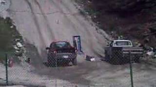 Chevy K30 VS Ford F250 Monson Hillclimb [upl. by Annohsak]