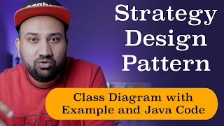 What is Strategy Design Pattern   DP  1  Class Diagram and Java Code  Explained in Hindi [upl. by Omrellig]