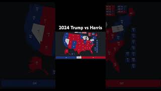 2024 Presidential Election Prediction Donald Trump vs Kamala Harris [upl. by Mosley]