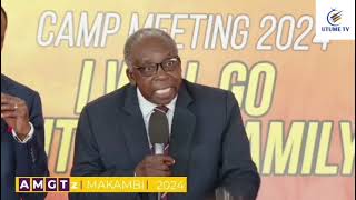 Ujumbe mzito wa Pr Mwasomola Kwa Wasabato Leo  MAKAMBI 2024 [upl. by Viridi947]