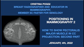 HOW TO SHOW PECTORALIS MAJOR MUSCLE IN CC PROJECTION SECOND PART [upl. by Innavoeg]