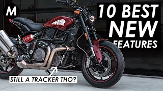 10 Best New Features On The 2021 Indian FTR 1200 S R Carbon amp Rally [upl. by Africa769]