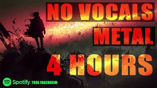 4 Hours of Melodic Metal  No Vocals [upl. by Durstin]