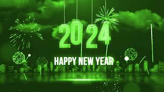 Happy New Year 2024 Wishes  Invitations  Greetings  2024  Motion Graphic Animation [upl. by Aihsrop]