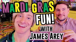 Mardi Gras Fun with James Arey [upl. by Elysha]