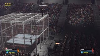 OMG TAKER THREW MANKIND OFF THE CELL  1998 KING OF THE RING REIMAGINED  WWE2K24 [upl. by Ariaj30]