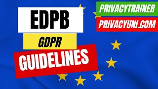 Understanding Controllers and Processors under GDPR  EDPB Guidelines 072020 [upl. by Ritz]