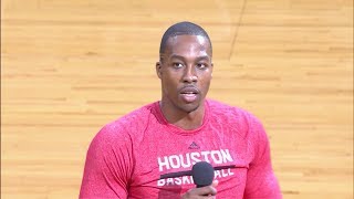 Dwight Howard Full Highlights Rockets Debut vs Bobcats  17 Points 26 Rebounds 20131030 [upl. by Clovah]