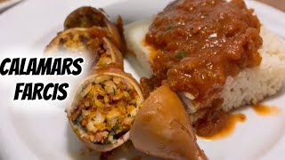 CALAMARS FARCIS youtubshorts cookingfoodfoodierecettefacile [upl. by Wey]