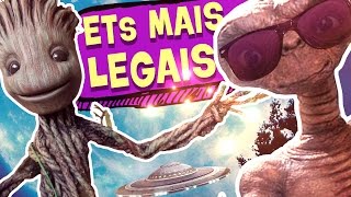 10 ALIENS MAIS LEGAIS DO CINEMA [upl. by Hodosh]