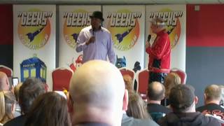 Michael Winslow  Gloucester comicon 2017 [upl. by Sturrock59]