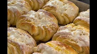 Puddingschnecken – soft und cremig 🤤👩‍🍳 [upl. by Piers]