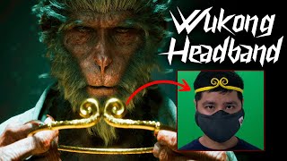 Wukong Headband  How to make paper Headband black myth wukong [upl. by Arondel]