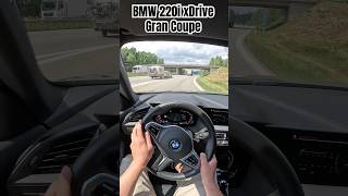 BMW F44 220i xDrive Gran Coupe on Autobahn bmw acceleration [upl. by Traweek530]