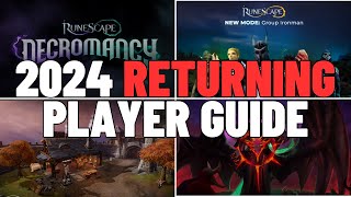 How To Get Back Into Runescape 3  2024 Returning Player Guide [upl. by Reggie298]