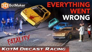 Most Dangerous Race Ever KotM4 T117 Diecast Racing [upl. by Eca917]