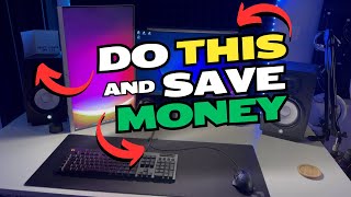 6 CHEAP Ways to IMPROVE Your Desk Setup [upl. by Melosa]