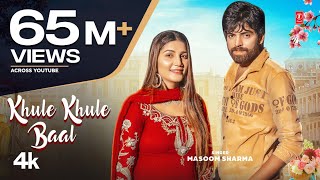 Khule Khule Baal  Sapna Choudhary  Masoom Sharma  New Haryanvi Video Song 2023 [upl. by Bristow261]