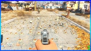 Fallout 4  5000 NUKE EXPLOSION OUTSIDE by calloftreyarch [upl. by Netsirhk]