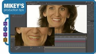 Natural Teeth whitening with after effects tutorial [upl. by Konopka22]