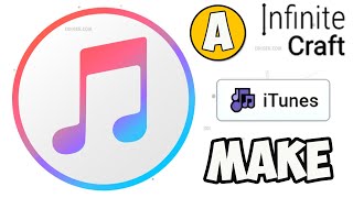 How to make ITUNES in Infinite Craft EASY recipe  How to make ITUNES in Infinity Craft [upl. by Aliuqa]