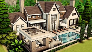 CASA MODERNA COM MEGA QUARTO GAMER E GARAGEM PARA ALUGUEL NO CC  The Sims 4 Speed Build [upl. by Zeret]