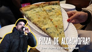 Pizza de Alcachofra Tour pelo Chelsea com o Jayme da Grande Maçã [upl. by Lellih228]