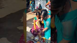 Cute sister nalangu function before marriage 🥰🥰🥰shorts [upl. by Roots387]