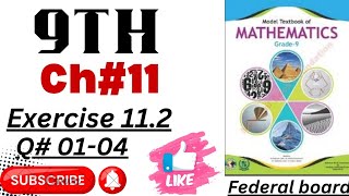 Class 9th Maths Chapter 11 Exercise 112Q0104  Ex 112 class 9  112 maths class 9  Hafsa study [upl. by Akered]