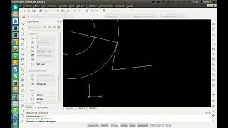 Usando Draftsight V1R5 en Ubuntu 1204 64bits [upl. by Abdel]