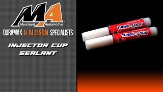 Product Spotlight Duramax Injector Cup Sealant for 2001 to 2004 LB7 diesel Trucks [upl. by Hulbert]