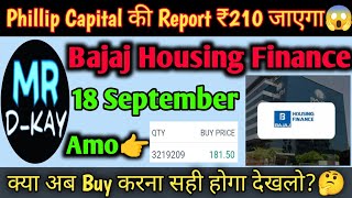 Bajaj Housing Finance IPO 🔥 Bajaj Housing Finance share news  bajaj housing finance Next Target🎯 [upl. by Lundquist]