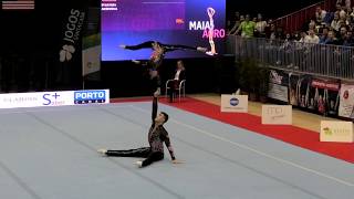 Maia Acro World Cup 2019 FINALS  MxP RUS1 AKSENOVA amp STARTSEV [upl. by Alcot]