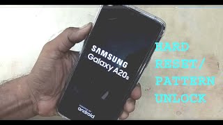 SAMSUNG A20S HARD RESET SAMSUNG A207F HARD RESET FACTORY RESET [upl. by Aubin]