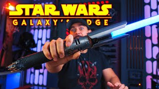 Star Wars Galaxys Edge Cal Kestis Lightsaber Unboxing From Fallen Order [upl. by Edrahc]