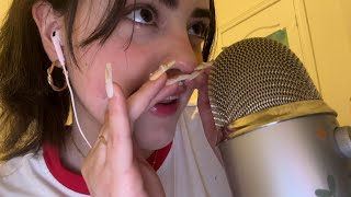 asmr SUPER cerca de el micro inaudible mic scratching y mas [upl. by Anitsrhc429]