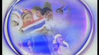 ISABELLE ET BRUNO AU PAYS DU SOURIRE 13022011  HYMNE NATIONAL THAI TV MATIN  08 H 00 [upl. by Barabbas]